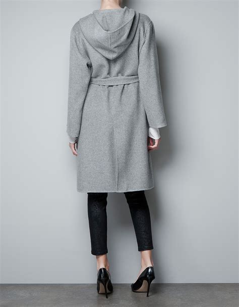 zara wrap coat